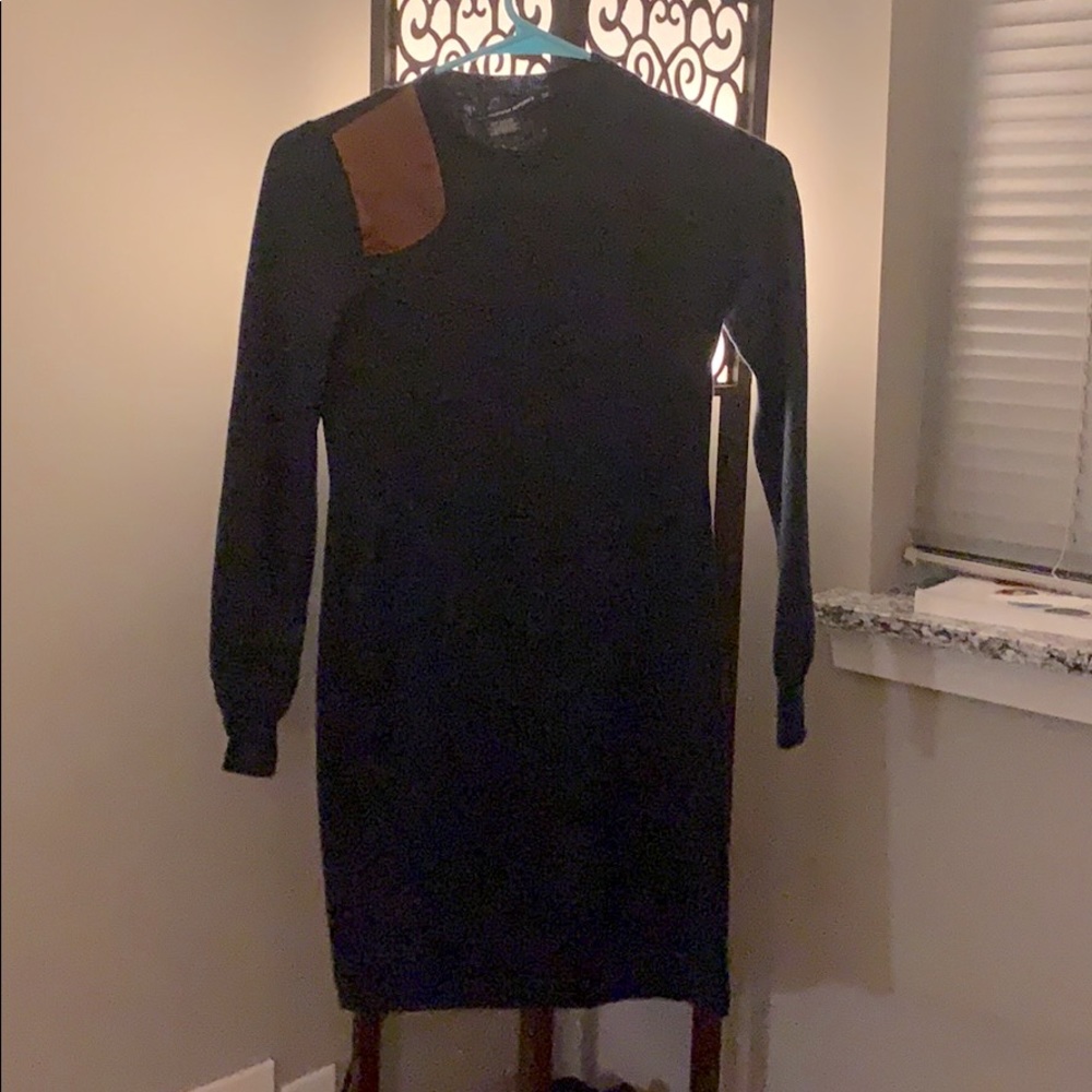 Ralph Lauren wool, navy winter dress ❄️